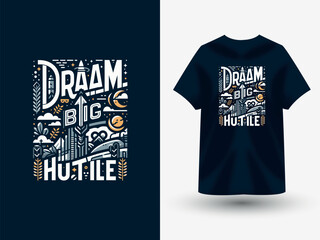 Vector minimalist t-shirt design or template.