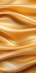 Golden silk satin smooth yellow background luxury drapery grainy gradient texture. Silk fabric. Luxury premium rich. Matte shimmer. Christmas, birthday, anniversary. Template.