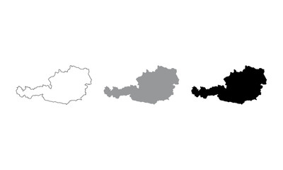 Map of Austria