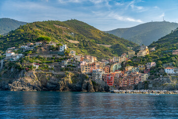 Fototapeta premium Riomaggiore at Cinque Terre