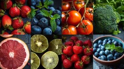 Fitness Journey, a collage showing different stages of a fitness journey, from workout sessions to healthy meals.