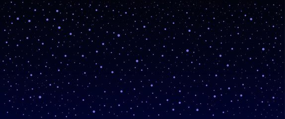 Deep space stellar background. Vector Illustration