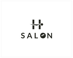 Hair Salon Logo.Cosmetic salon logo design 