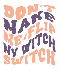 Retro Halloween Craft Design. T-shirt Design. Illustration