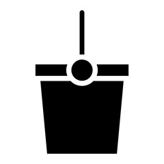 water bucket glyph 