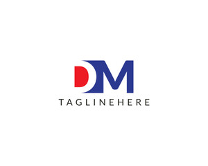 Creative DM Latter Logo Design