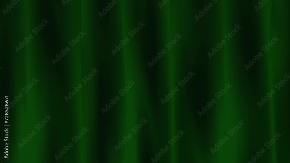 Aufkleber dark abstract vertical green light streaks with a smooth flowing texture, creating a futuristic and 