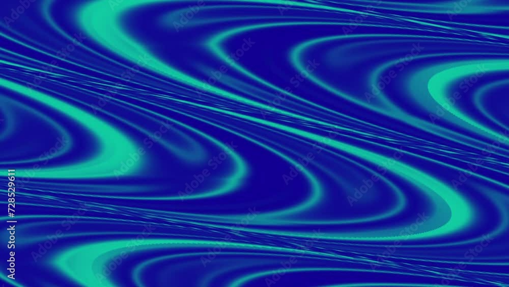 Poster abstract blue flow gradient background, liquid marble art texture with lines motion, flow inks in wa