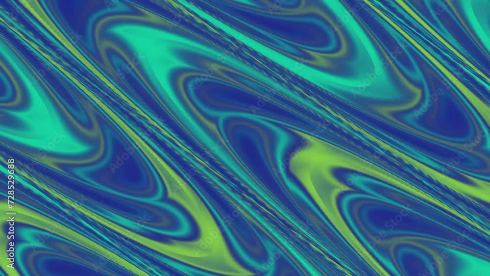 Poster abstract blue flow gradient background, liquid marble art texture with lines motion, flow inks in wa