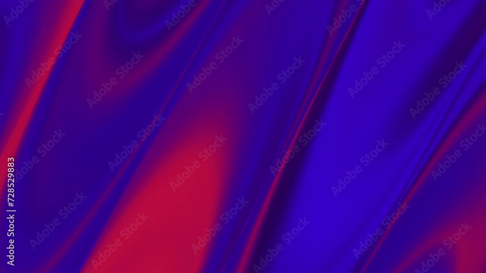 Poster abstract blue red flow gradient background, liquid marble art texture with lines motion, flow inks i