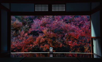 Zelfklevend Fotobehang 安国寺のドウダンツツジ © TAKU_Creative