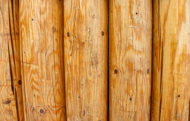 Natural natural wood background. Wooden wall
