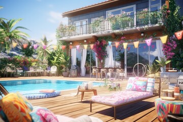 Themed party summer