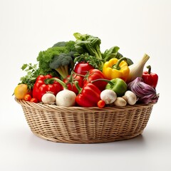 vegetables in a basket