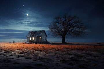house in the woods