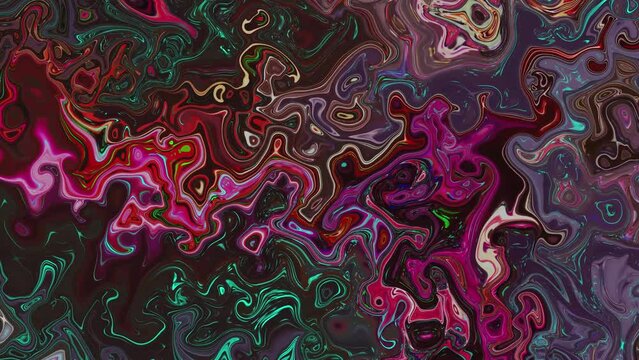 Purple Abstract Color Art Loop: 4K 60fps Video Wallpaper with Contemporary Texture and Fluid Art
