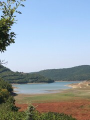 Lake and hills 