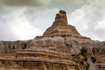 Views from the Notch Trail in Summer, Badlands National Park, South Dakota