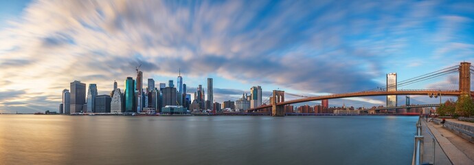 Obraz premium New York City Skyline Panorama