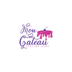 gateau logo for bakery business