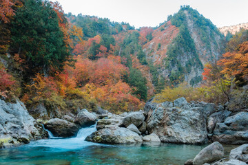 秋の峡谷