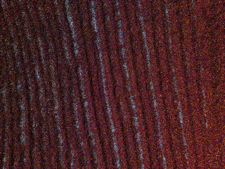 The coffee cherries after harvesting are spread out in the sun. The dry process, natural processing is most old school way to process coffee, Boquete,  Chiriqui, Panama - stock photo