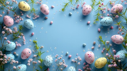 Easter Festivities Background