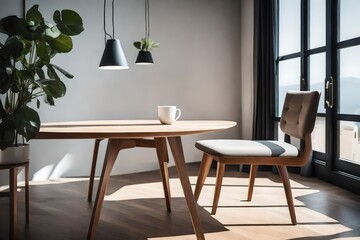 modern dining room