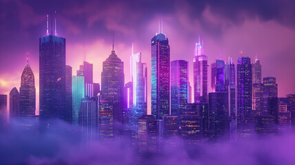 Mystical Metropolis: A Dreamlike City Emerges From the Enchanting Fog