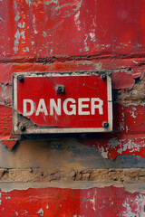 A danger sign