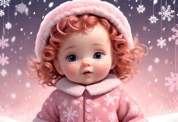 Trybaby in winter clothes