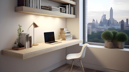 office in modern living room
