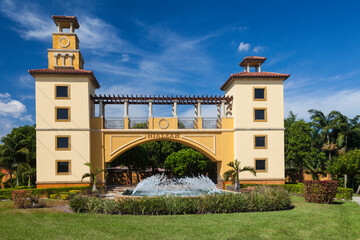 Monument for the City of Hialeah, Miami, FL, USA