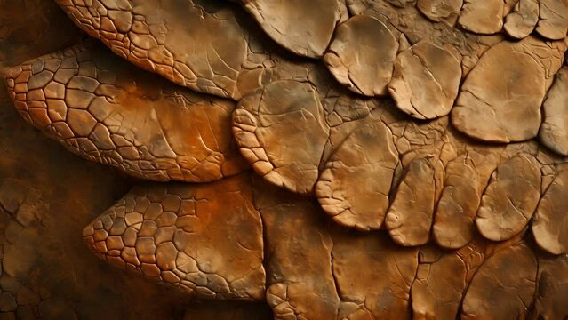 Ankylosaurus armor plates lay tered their intricate patterns still visible despite centuries of wear and tear.