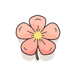 cartoon flower illustration