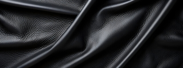 Obraz premium Abstract luxury leather brown color texture for background. Dark Gray color leather for work design or backdrop product.