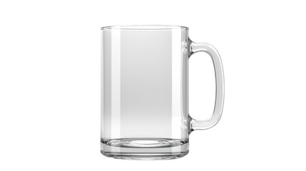 Empty Glass Mug