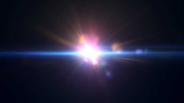 lens flares for photography and anamorphic lens flare