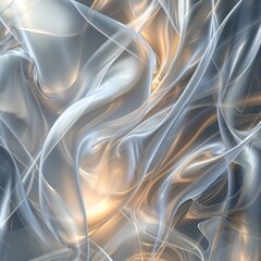 Close-Up of a White and Gold Background