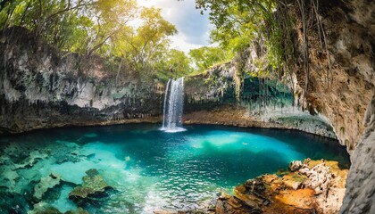 mexico valladolid suytun cenote travel destination