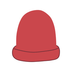 Fototapeta premium red christmas hat