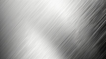 Brushed Aluminum Metal Texture Background or Wallpaper