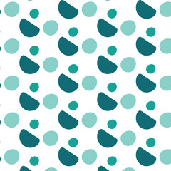 seamless polka dot pattern design.