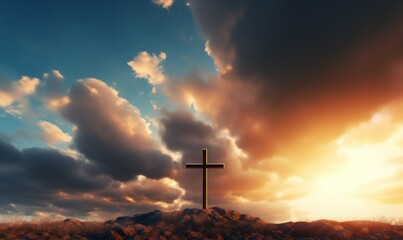 Cross in radiance: Easter's emblem of renewal