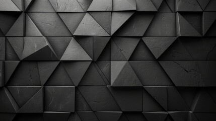 abstract black geometric pattern background
