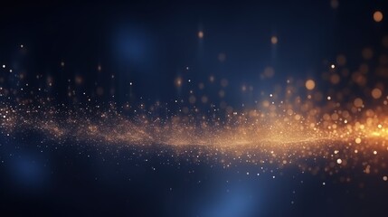Technology Particle Storm Abstract Background