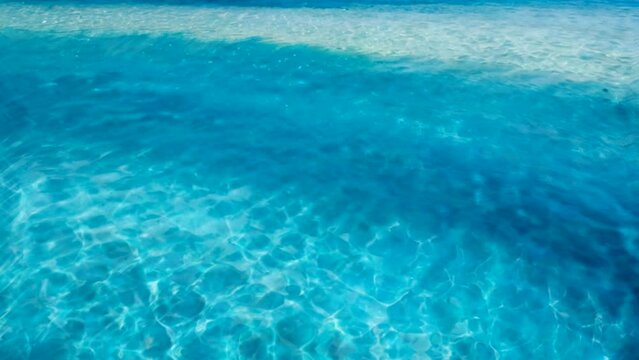 blue sea waves video