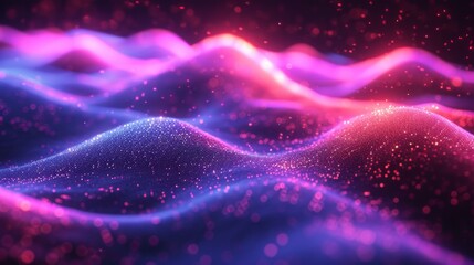 Computer Generated Image of a Light Wave