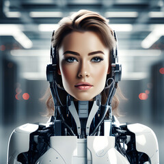 a female robot