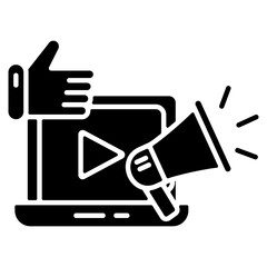 Digital Campaign Icon